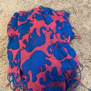 Lilly Pulitzer Murphy Elephant Scarf